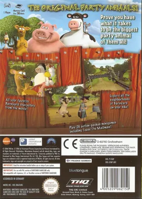 Nickelodeon Barnyard box cover back